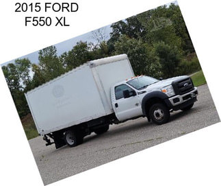 2015 FORD F550 XL