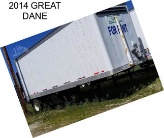 2014 GREAT DANE