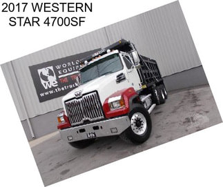 2017 WESTERN STAR 4700SF