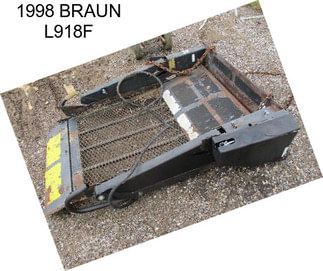 1998 BRAUN L918F