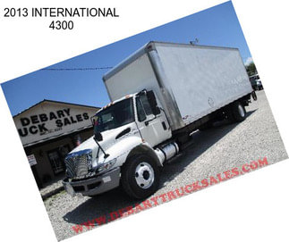 2013 INTERNATIONAL 4300