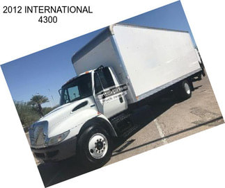 2012 INTERNATIONAL 4300