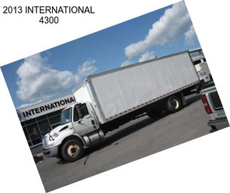 2013 INTERNATIONAL 4300