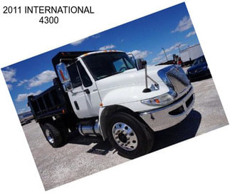 2011 INTERNATIONAL 4300