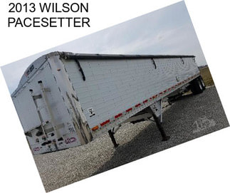 2013 WILSON PACESETTER