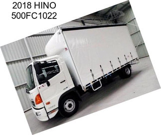 2018 HINO 500FC1022