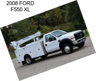 2008 FORD F550 XL