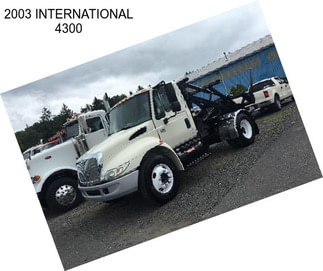 2003 INTERNATIONAL 4300