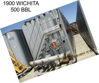 1900 WICHITA 500 BBL