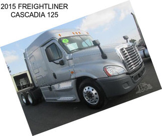 2015 FREIGHTLINER CASCADIA 125