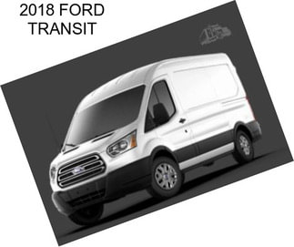 2018 FORD TRANSIT