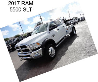 2017 RAM 5500 SLT