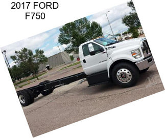 2017 FORD F750