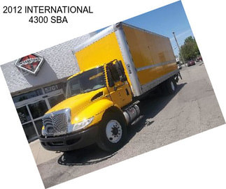 2012 INTERNATIONAL 4300 SBA