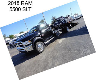 2018 RAM 5500 SLT