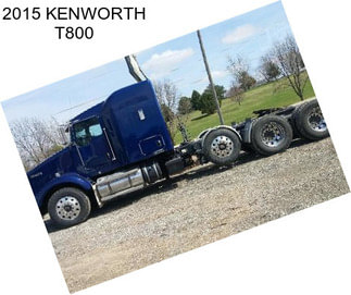 2015 KENWORTH T800