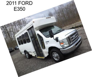 2011 FORD E350