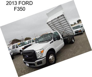 2013 FORD F350