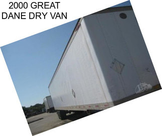 2000 GREAT DANE DRY VAN