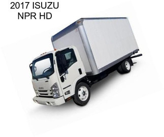 2017 ISUZU NPR HD