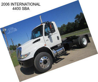 2006 INTERNATIONAL 4400 SBA