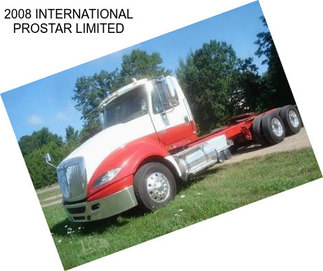 2008 INTERNATIONAL PROSTAR LIMITED