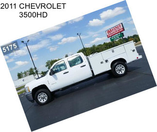 2011 CHEVROLET 3500HD