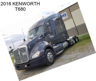 2016 KENWORTH T680