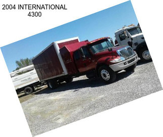 2004 INTERNATIONAL 4300