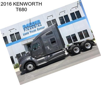 2016 KENWORTH T680