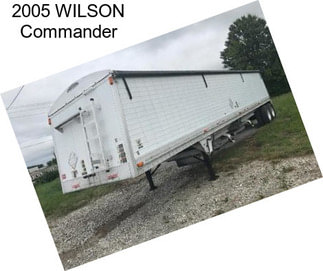 2005 WILSON Commander