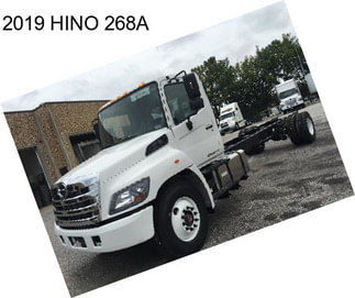 2019 HINO 268A