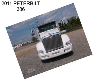 2011 PETERBILT 386
