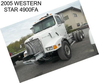 2005 WESTERN STAR 4900FA