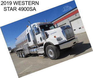 2019 WESTERN STAR 4900SA