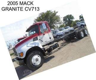 2005 MACK GRANITE CV713