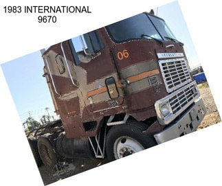 1983 INTERNATIONAL 9670