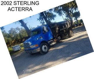 2002 STERLING ACTERRA