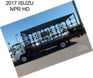 2017 ISUZU NPR HD