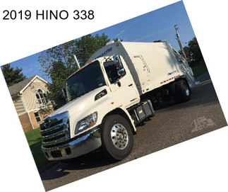 2019 HINO 338