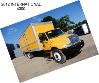 2012 INTERNATIONAL 4300