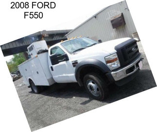 2008 FORD F550