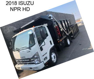 2018 ISUZU NPR HD