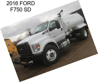 2016 FORD F750 SD