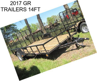 2017 GR TRAILERS 14FT