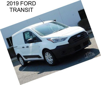 2019 FORD TRANSIT