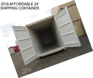 2018 AFFORDABLE 24\' SHIPPING CONTAINER