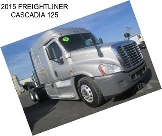 2015 FREIGHTLINER CASCADIA 125