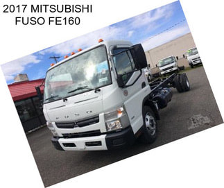 2017 MITSUBISHI FUSO FE160