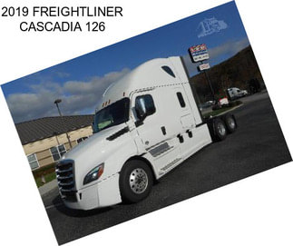 2019 FREIGHTLINER CASCADIA 126